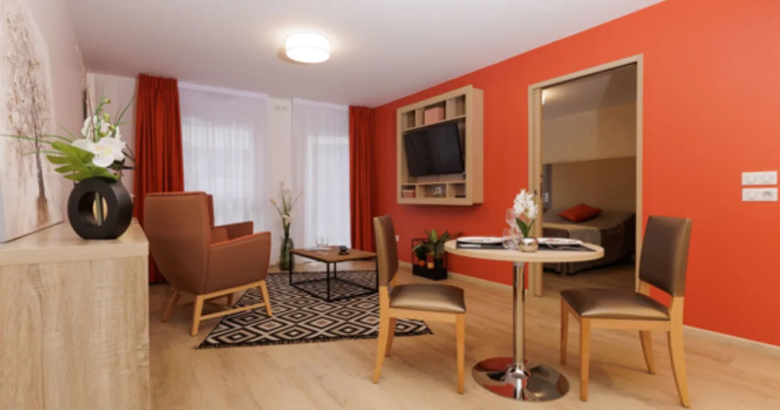 Photo of a unit at the Appart-One aparthotel in Aix-les-Bains